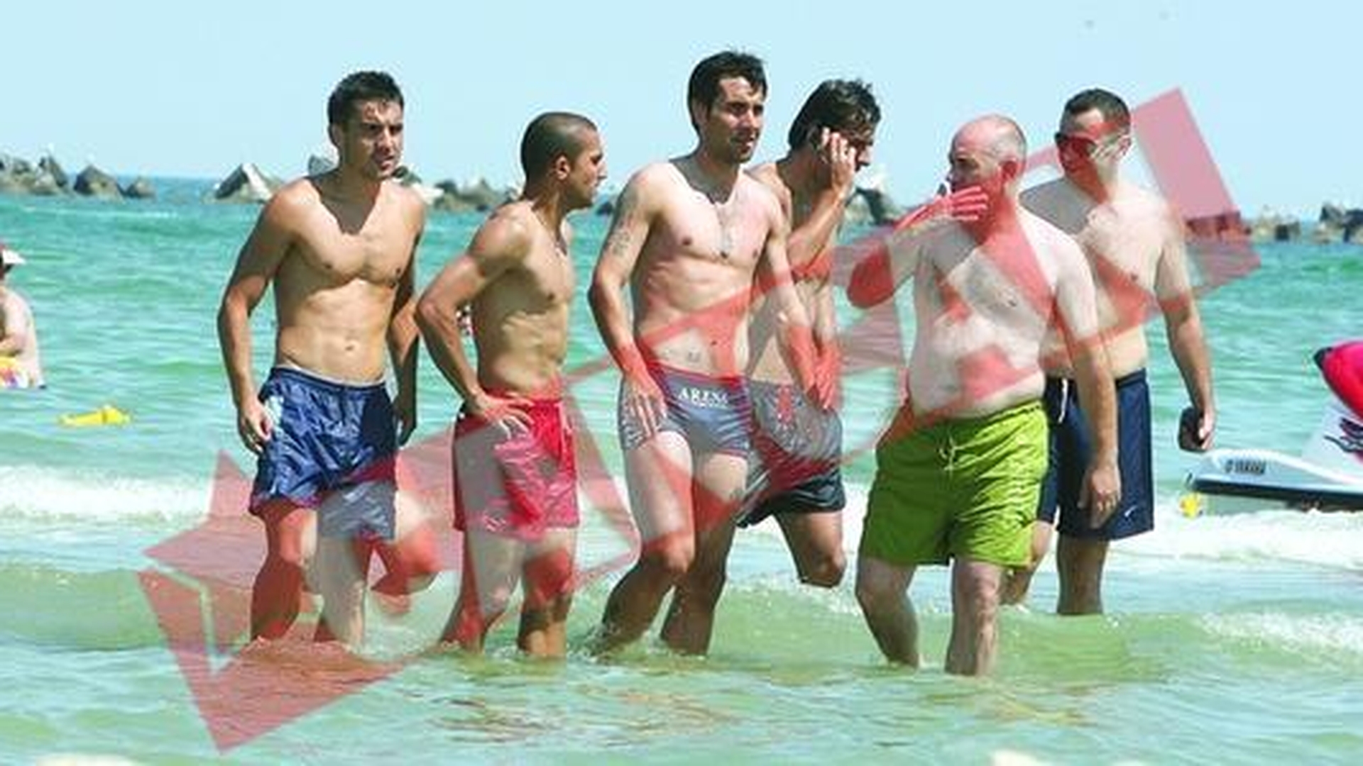 Dica si Neaga se rasfata la Mamaia