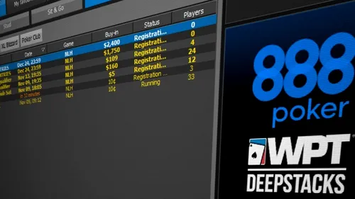 Parteneriat între WPTDeepStacks ™ și 888poker pentru 3 serii WPT din aprilie 2021