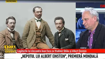 Cine este românul care susține că este nepotul lui Albert Einstein! Dezvăluiri surprinzătoare: „Acum s-au desecretizat”