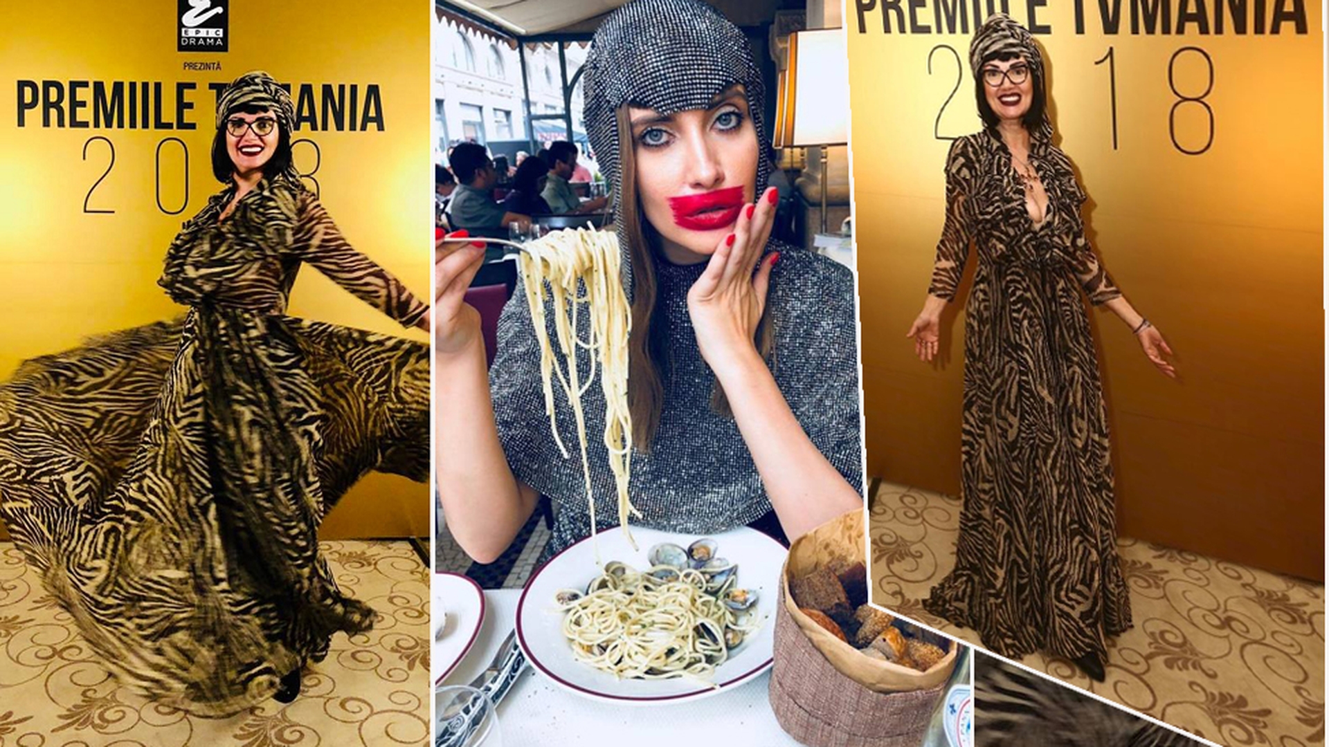 Ozana Barabancea, taxată la sânge de Iulia Albu pentru apariția de la Premiile TV Mania 2018: “Machiajul «scary doll face», iar sânul este...”