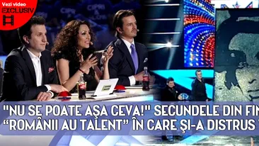 NU SE POATE ASA CEVA! Secundele din Finala Romanii au Talent in care si-a distrus visul de a castiga! Ce i s-a intamplat