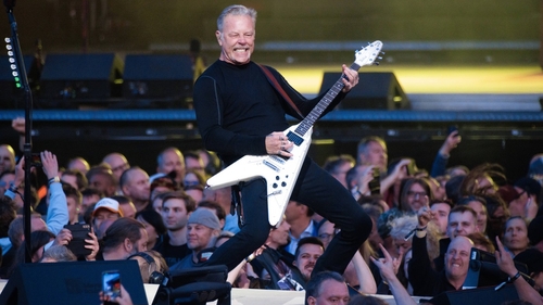 Primele imagini de la concertul Metallica, de pe Arena Națională. Mesaj special pentru fanii din România