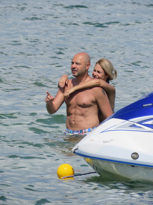 Noemi și Mihai Mitoșeru, la mare