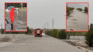 Imaginile devastatoare ale ciclonului Barbara! A făcut prăpăd în România: șosele transformate în lacuri, zeci de copaci căzuți