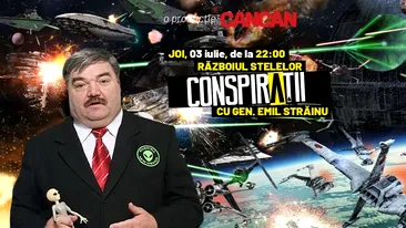 “Conspirații cu gen. Emil Străinu” începe joi, 3 iulie, de la 22:00, LIVE pe YouTube Cancan