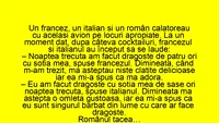 BANCUL ZILEI | Un francez, un italian și un român călătoreau cu avionul