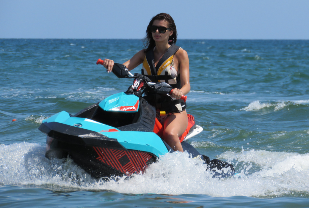 Ioana Filimon a avut parte de senzații tari la mare