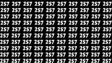 Test de perspicacitate | Găsiți numărul 257 în cel mult 5 secunde!