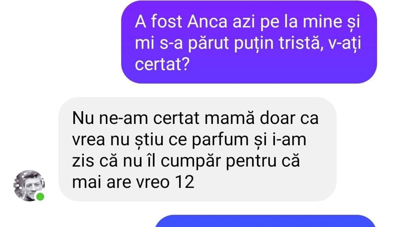 Bancul de weekend | "A fost Anca azi pe la mine"