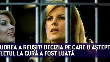 ELENA UDREA a reuşit! Decizia pe care o aştepta cu sufletul la gură a fost luată