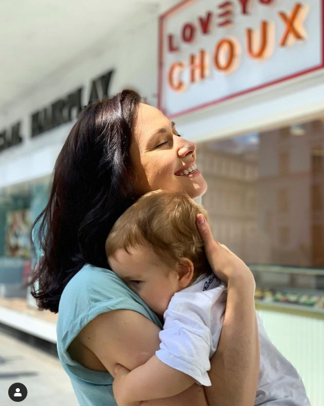 Andreea Moldovan are o familie fericită
