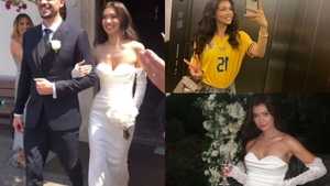 După Denis Drăguș și Ianis Hagi, un alt fotbalist s-a căsătorit! Cu ce se ocupă Mara, soția lui