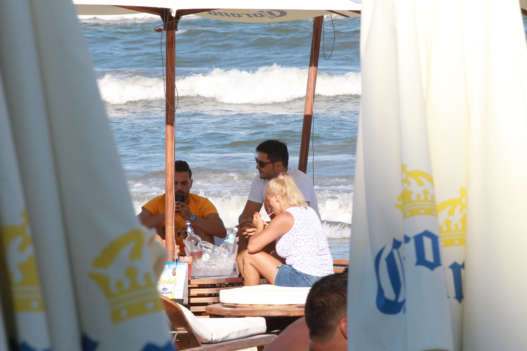 Artistul s-a relaxat la mare
