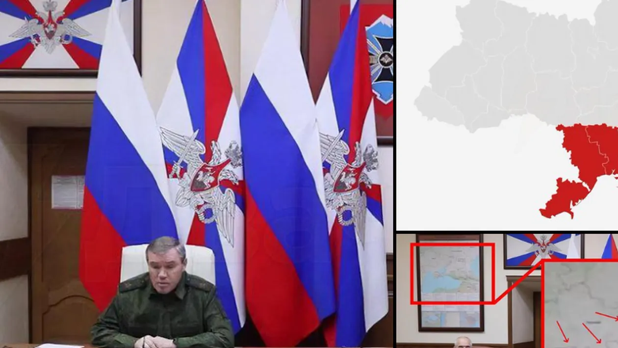 Noua ”hartă” a Rusiei șochează Europa. Imaginea care sugerează extinderea militară către Moldova și România