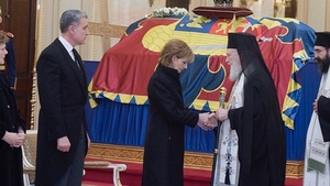 Imagini de la ceremonia funerară a Regelui Mihai I de la Palatul Regal