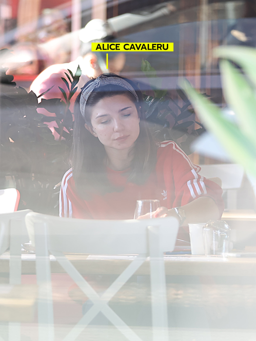 Alice Cavaleru a rămas la restaurant alături de mezina familiei, după plecarea lui Vladimir Drăghia (Foto: CANCAN.RO)