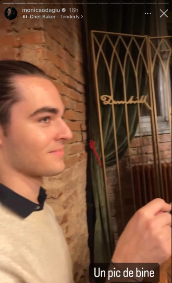 Postarea făcută de Monica Odagiu pe internet/ Foto: Instagram