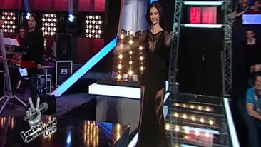 Nicoleta Luciu, intr-o rochie RAVASITOARE la Vocea Romaniei! Sanii ei i-au luat mintile lui Bartos: Cum stai cu...