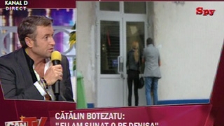 VIDEO Bote recunoaste relatia cu fosta lui Cristea: "Nu vreau sa o compar pe Denisa cu Bianca, nu fac asta cu femeile din viata mea"
