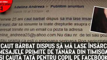 Ce mesaje a primit tanara din Timisoara care isi cauta tata pentru copil pe Facebook.