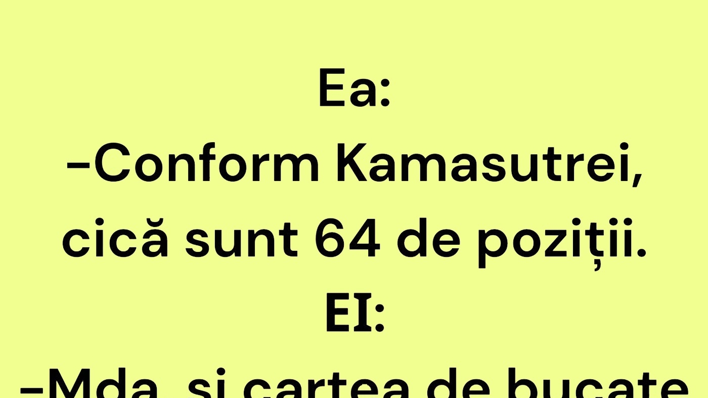 BANC | Cele 64 de poziții din Kamasutra