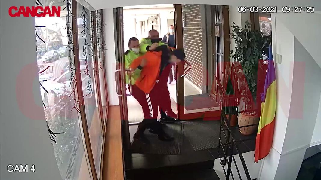 Imagini ale incidentului în care a fost implicat Florin Bărbăscu, tatăl vitreg al Cătălinei Ponor