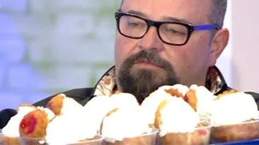 Maruta a vrut sa-l duca in ispita pe Piedone cu un platou de savarine