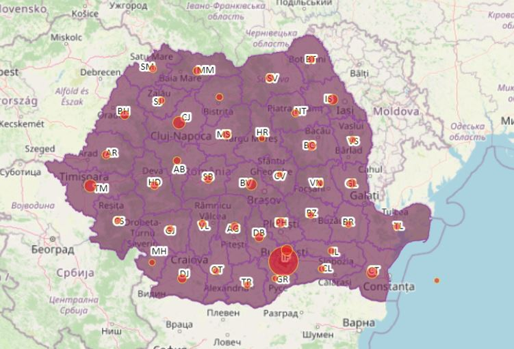 Ce se întâmplă în România, de fapt? Harta COVID ne dă viaţa peste cap. Unde s-au luat cele mai drastice decizii