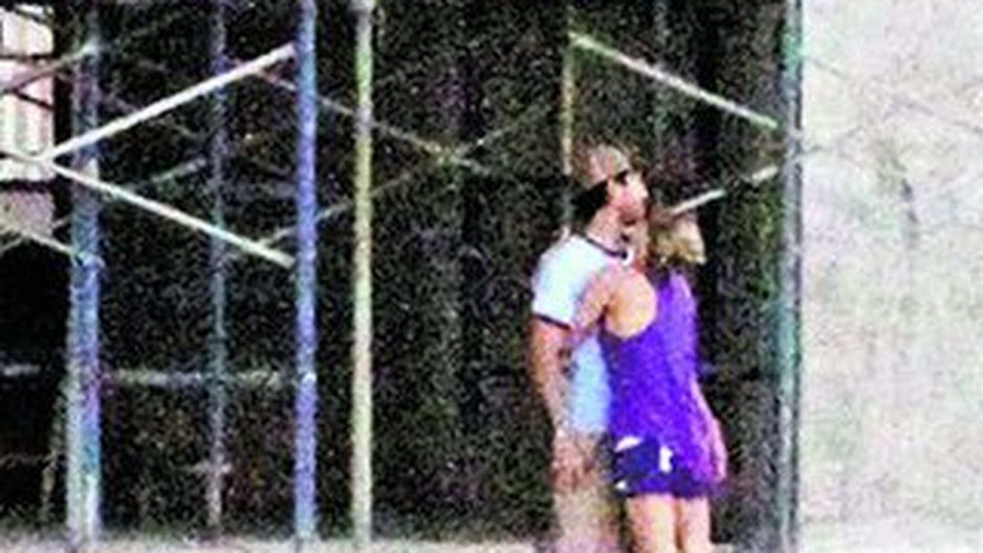Enrique Iglesias si Anna Kournikova in tandreturi pe santier