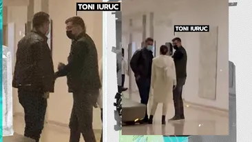 Toni Iuruc și-a vizitat mama în spital. Soțul Simonei Halep s-a plimbat agitat pe holuri și a vorbit cu medicii