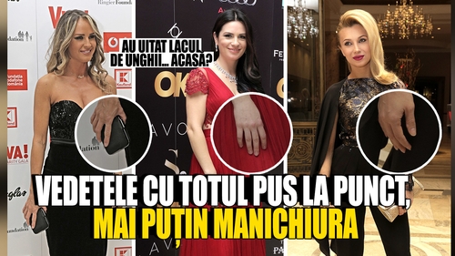 Au uitat lacul de unghii... acasă? Vedetele cu totul pus la punct, mai puţin manichiura