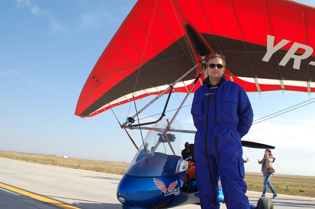 Ciprian şi motodeltaplanul lui