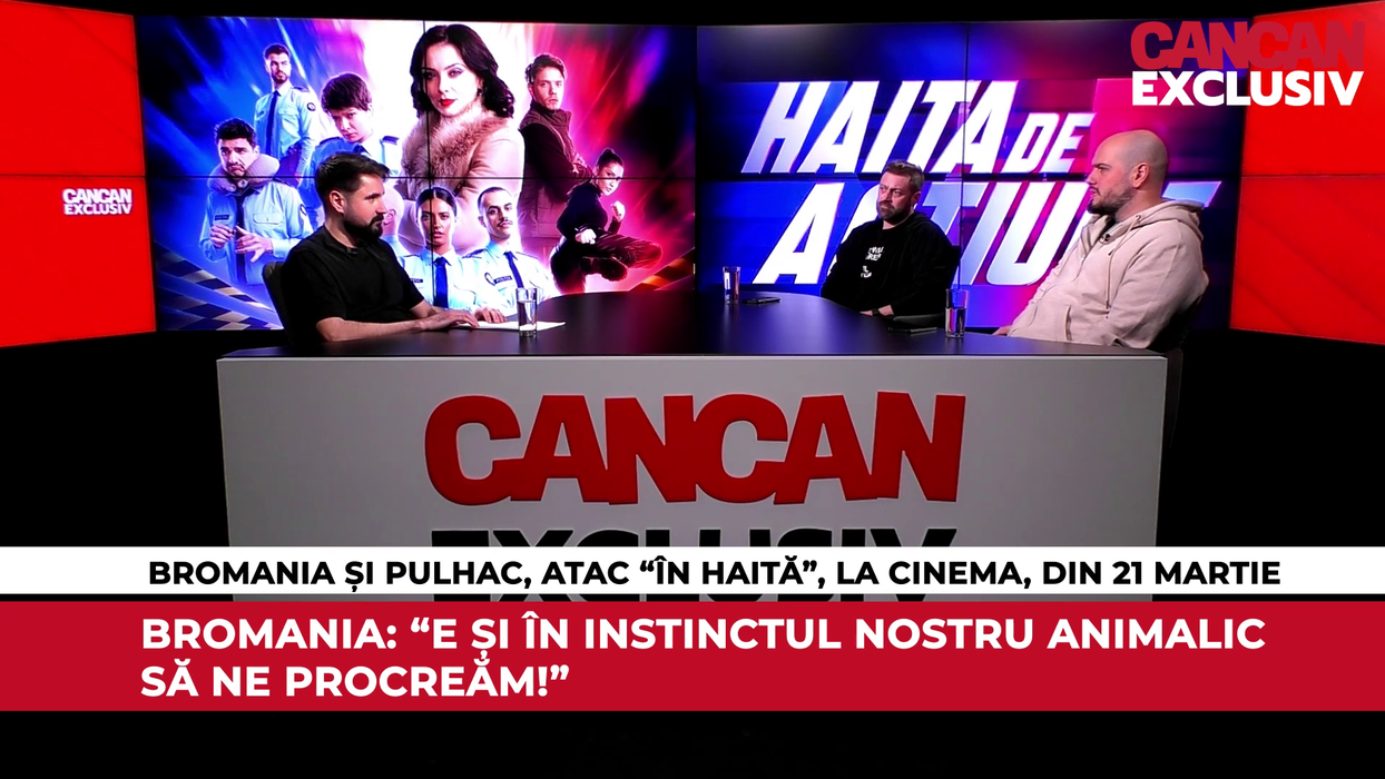 BRomania și Cristi Pulhac sunt protagoniști ai filmului "Haita de acțiune", ce va avea premiera în cinematografe începând cu 21 martie