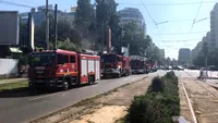 Incendiu la un restaurant din București! Au intervenit cinci autospeciale