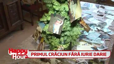 Anca Pandrea a făcut ce a promis! A împodobit bradul de Crăciun cu fotografiile lui Iurie Darie