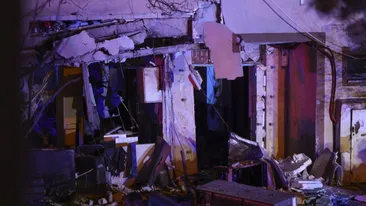 Explozie puternică în Buftea! Primele imagini de la fața locului: mai multe victime au fost transportate la spital