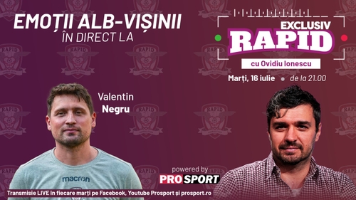 "EXCLUSIV RAPID" cu eroul de la Berlin