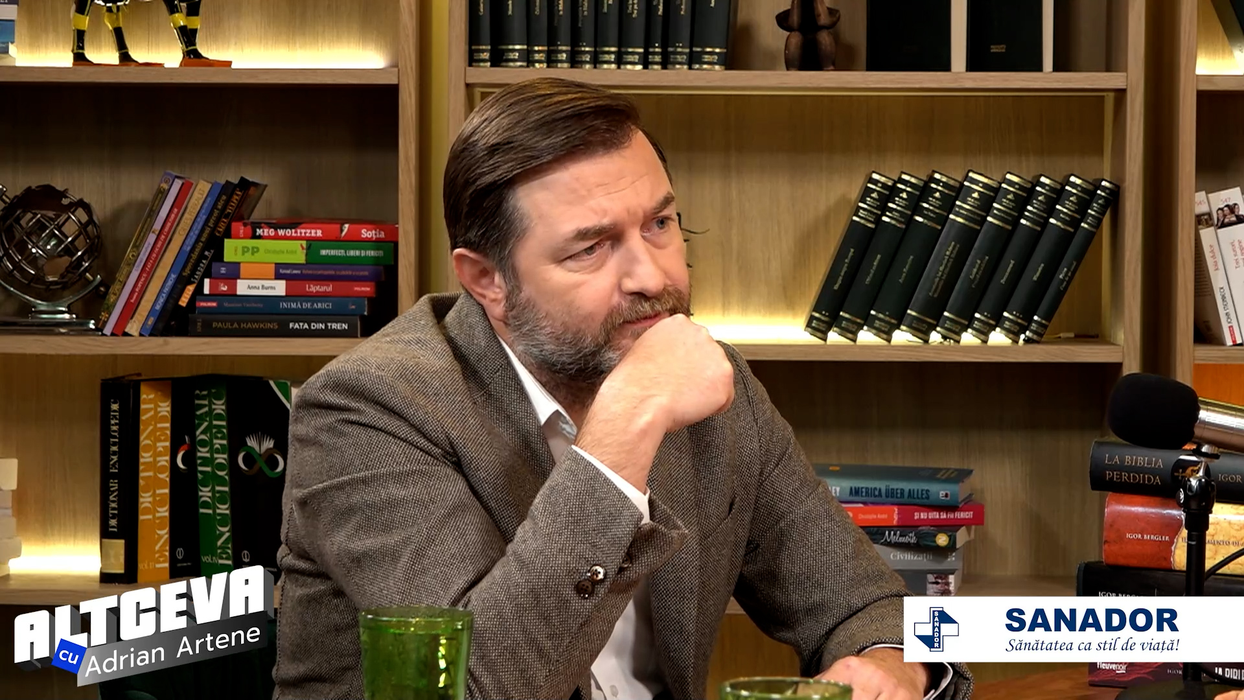 Podcastul poate fi urmărit integral pe canalul de YouTube ”ALTCEVA cu Adrian Artene” / (Sursa: Captură video)