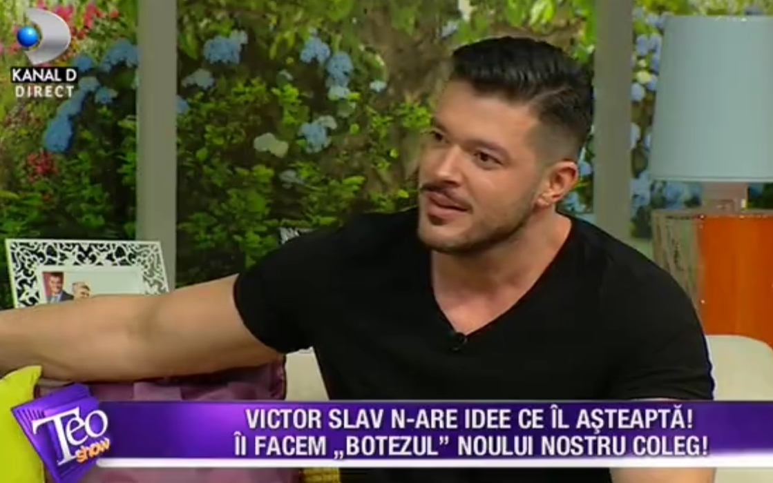 VICTOR SLAV a dezvăluit în DIRECT, de ce a acceptat să preia postul de prezentator, în locul lui MĂDĂLIN IONESCU!