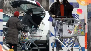 Scriitorul român de Nobel, la shopping cu mama