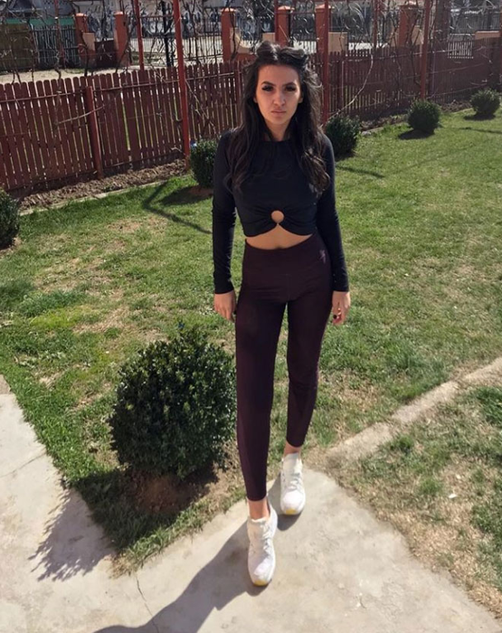 Adina Maria, tânăra alături de care Victor Slav s-a distrat într-un club din Pitești