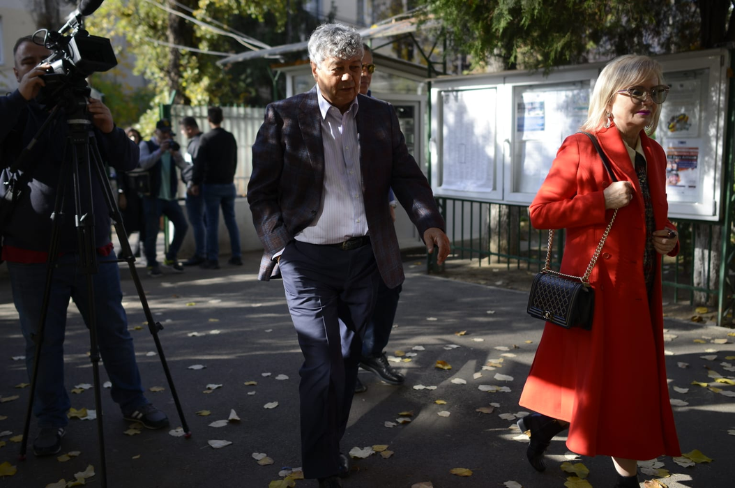 Mircea Lucescu și soția