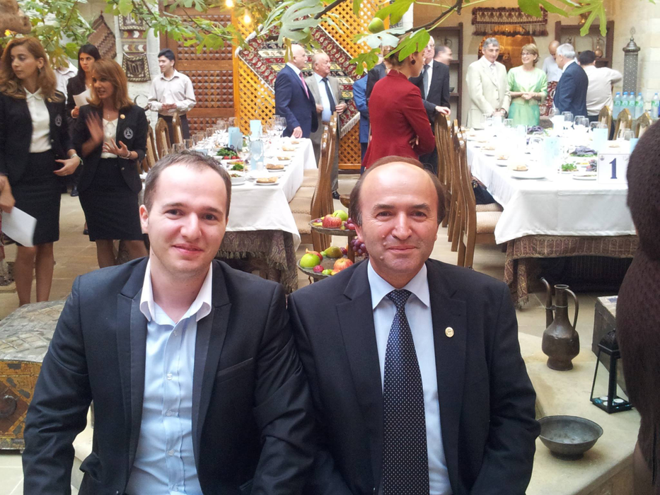 Tudorel Toader şi fiul lui, Ionuţ Alexandru