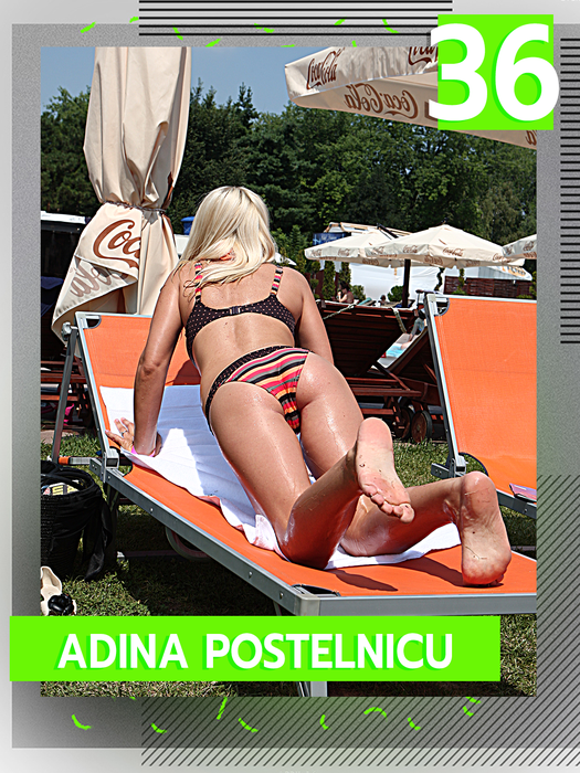 Top 50 sexy-vedete în poziții incendiare pe șezlong. Au ”cuvântul” Daniela Crudu, Bianca Iordache sau Lora