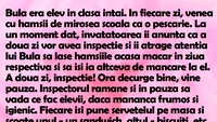 BANC | Bulă era elev în clasa întâi. În fiecare zi, venea cu hamsii de mirosea școala ca o pescărie