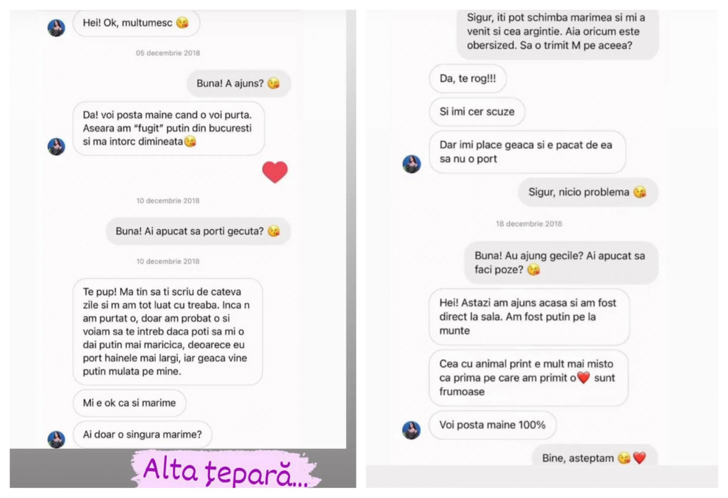 Fiica lui Florin Salam a reacționat după ce a fost acuzată că a „țepuit” o firmă de haine! „Dacă e vorba de bani… le dau dublu”