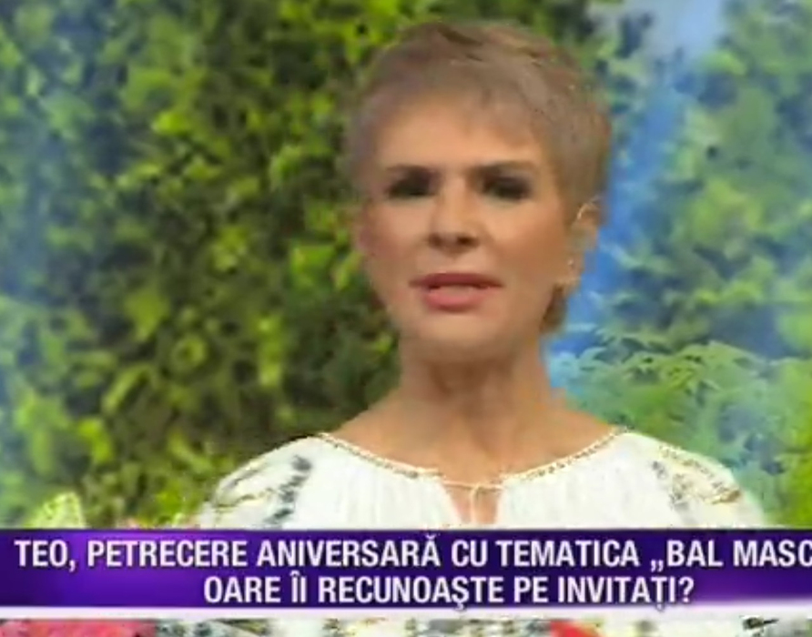 Aniversarea cu invitaţi mascaţi a făcut-o pe TEO TRANDAFIR să se dea de gol în privinţa unui talent ascuns!