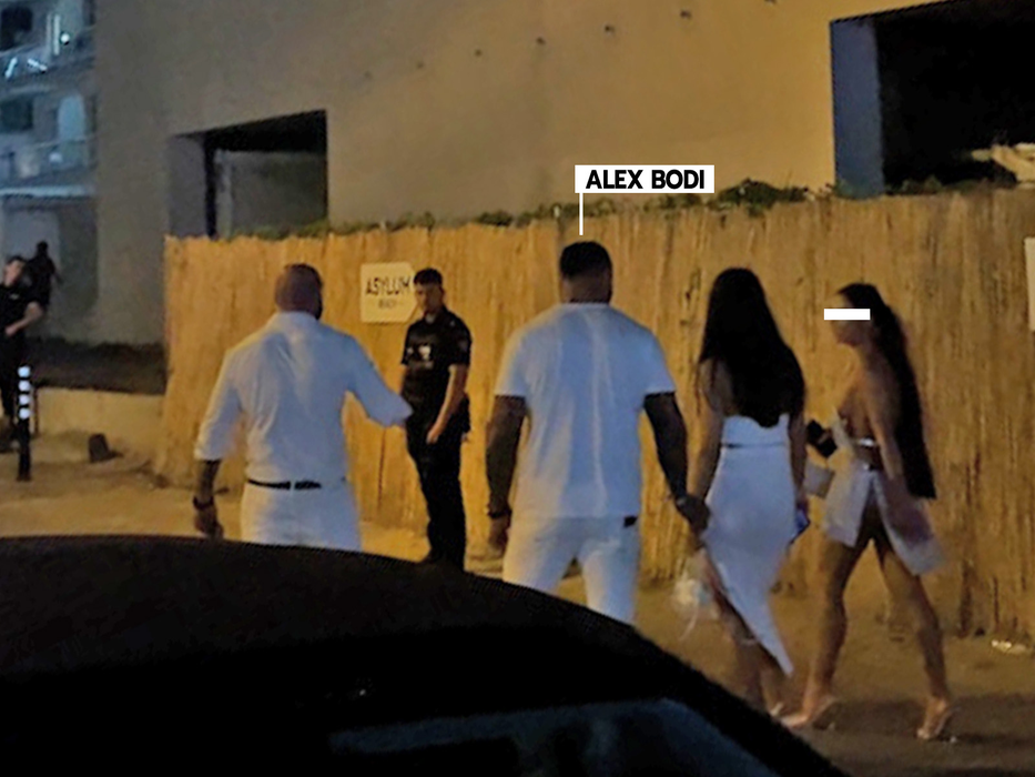 Alex Bodi a "anturat" o brunetă la LOFT Mamaia
