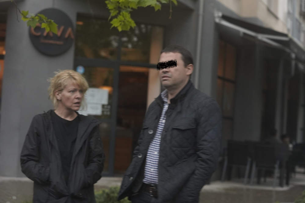 Dana Nălbaru, la o discuție “între patru ochi” cu “sosia” lui Vasile din Las Fierbinți