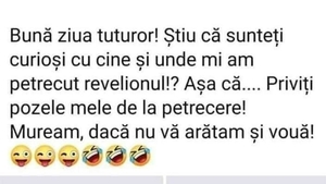 BANCUL ZILEI | Cu cine și unde mi-am petrecut Revelionul